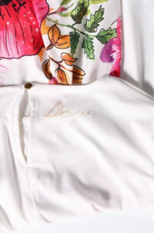 Damen Shirt Desigual, Größe S, Farbe Weiß, Preis € 15,96