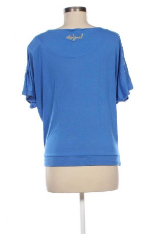 Damen Shirt Desigual, Größe M, Farbe Blau, Preis € 15,96