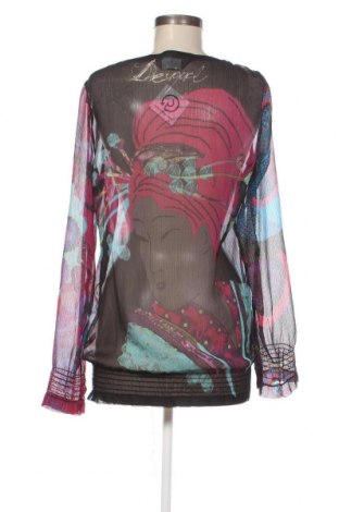 Дамска блуза Desigual, Размер L, Цвят Многоцветен, Цена 26,40 лв.