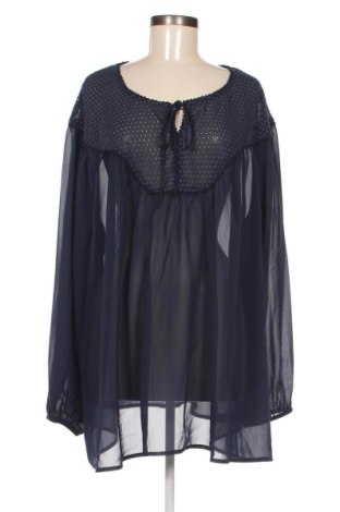 Γυναικεία μπλούζα Ellos, Μέγεθος 5XL, Χρώμα Μπλέ, Τιμή 24,12 €