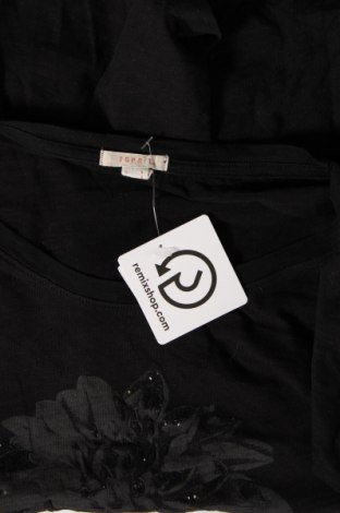 Γυναικεία μπλούζα Esprit, Μέγεθος S, Χρώμα Μαύρο, Τιμή 6,31 €