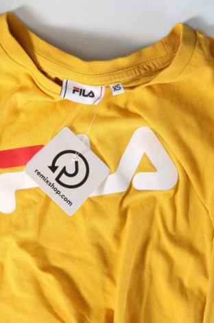 Γυναικεία μπλούζα FILA, Μέγεθος XS, Χρώμα Κίτρινο, Τιμή 10,43 €