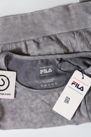 Дамска блуза FILA, Размер M, Цвят Сив, Цена 42,35 лв.