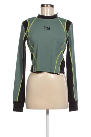 Дамска блуза FILA, Размер M, Цвят Зелен, Цена 34,65 лв.