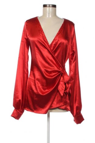 Дамска блуза Femme Luxe, Размер M, Цвят Червен, Цена 13,95 лв.