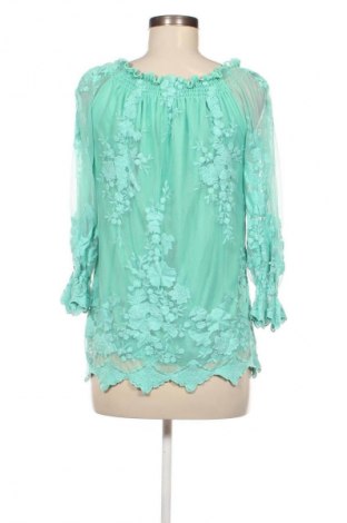 Дамска блуза Fifilles De Paris, Размер L, Цвят Зелен, Цена 11,40 лв.
