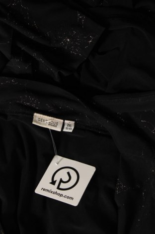 Γυναικεία μπλούζα Generous By Lindex, Μέγεθος XXL, Χρώμα Μαύρο, Τιμή 6,46 €