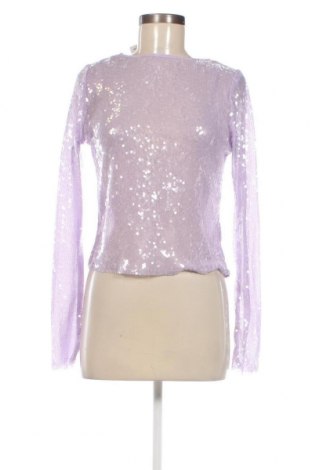 Дамска блуза Gina Tricot, Размер S, Цвят Лилав, Цена 25,30 лв.