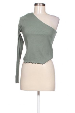 Γυναικεία μπλούζα Gina Tricot, Μέγεθος L, Χρώμα Πράσινο, Τιμή 13,04 €