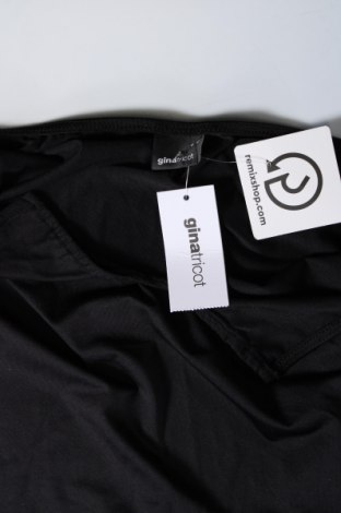 Γυναικεία μπλούζα Gina Tricot, Μέγεθος S, Χρώμα Μαύρο, Τιμή 11,86 €