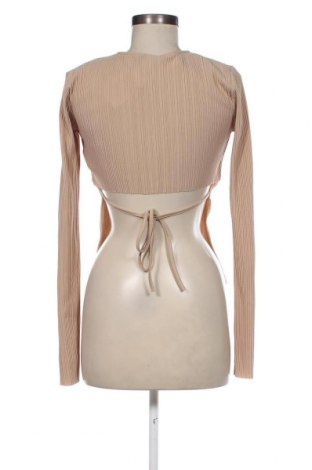 Дамска блуза Gina Tricot, Размер XL, Цвят Бежов, Цена 18,40 лв.