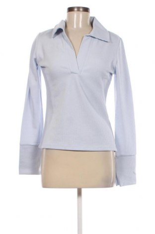 Дамска блуза Gina Tricot, Размер L, Цвят Син, Цена 18,40 лв.