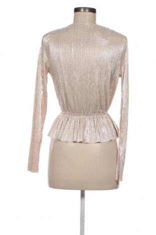 Дамска блуза Gina Tricot, Размер S, Цвят Златист, Цена 11,99 лв.