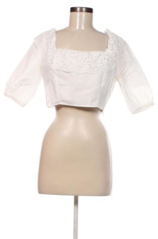 Дамска блуза Glamorous, Размер M, Цвят Бял, Цена 34,65 лв.