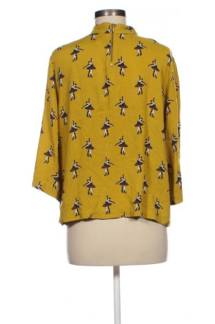 Дамска блуза H&M, Размер L, Цвят Жълт, Цена 10,73 лв.