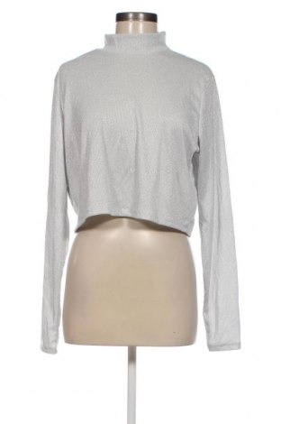 Bluză de femei H&M, Mărime XL, Culoare Argintiu, Preț 31,25 Lei