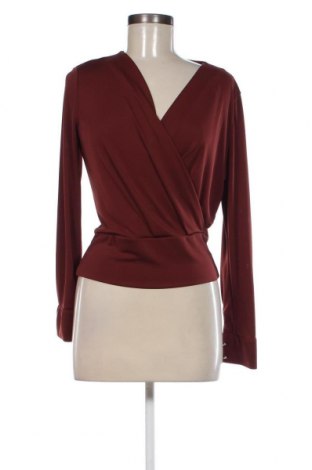 Дамска блуза H&M, Размер S, Цвят Кафяв, Цена 7,60 лв.