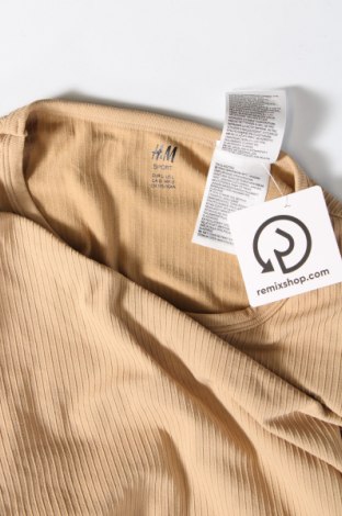 Дамска блуза H&M, Размер L, Цвят Кафяв, Цена 10,45 лв.