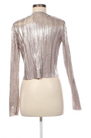 Дамска блуза H&M, Размер S, Цвят Сребрист, Цена 7,60 лв.