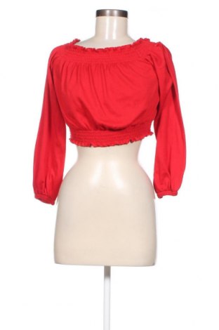 Damen Shirt H&M Divided, Größe S, Farbe Rot, Preis 3,97 €