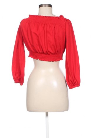 Дамска блуза H&M Divided, Размер S, Цвят Червен, Цена 7,60 лв.