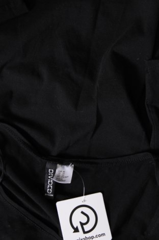 Дамска блуза H&M Divided, Размер M, Цвят Черен, Цена 11,73 лв.