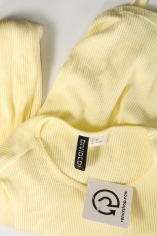 Дамска блуза H&M Divided, Размер XS, Цвят Жълт, Цена 30,61 лв.