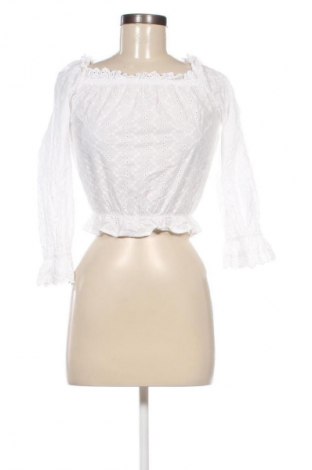 Γυναικεία μπλούζα H&M Divided, Μέγεθος XS, Χρώμα Λευκό, Τιμή 6,46 €