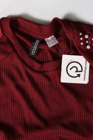 Damen Shirt H&M Divided, Größe M, Farbe Rot, Preis 5,95 €