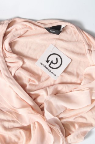 Damen Shirt H&M Mama, Größe M, Farbe Aschrosa, Preis 6,00 €