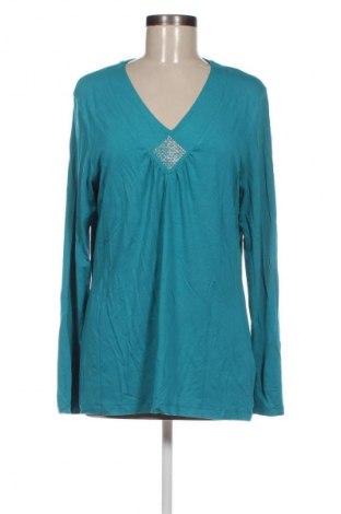 Γυναικεία μπλούζα Helena Vera, Μέγεθος XL, Χρώμα Μπλέ, Τιμή 11,57 €