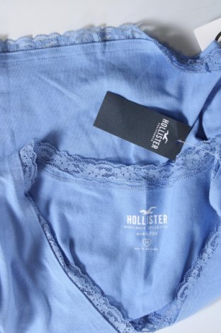 Bluză de femei Hollister, Mărime M, Culoare Albastru, Preț 101,32 Lei