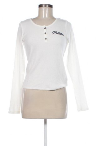 Γυναικεία μπλούζα Hollister, Μέγεθος L, Χρώμα Λευκό, Τιμή 15,88 €