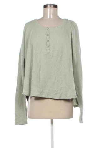 Дамска блуза Hollister, Размер XXL, Цвят Зелен, Цена 18,70 лв.