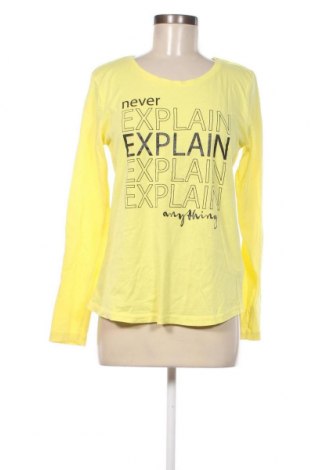 Γυναικεία μπλούζα Jean Pascale, Μέγεθος M, Χρώμα Κίτρινο, Τιμή 4,11 €