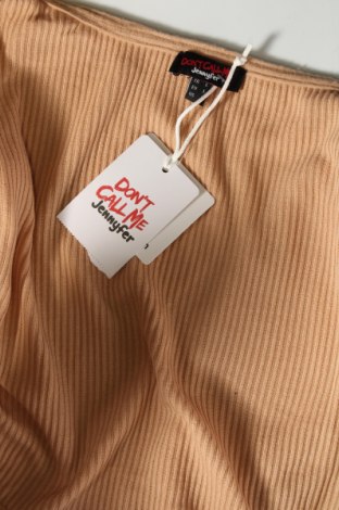 Дамска блуза Jennyfer, Размер L, Цвят Бежов, Цена 10,85 лв.