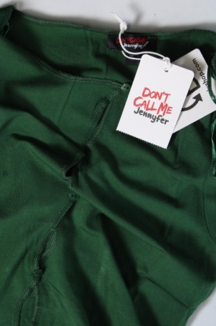 Γυναικεία μπλούζα Jennyfer, Μέγεθος XS, Χρώμα Πράσινο, Τιμή 5,43 €
