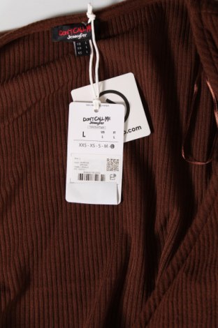 Damen Shirt Jennyfer, Größe L, Farbe Braun, Preis 7,19 €