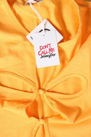 Γυναικεία μπλούζα Jennyfer, Μέγεθος L, Χρώμα Κίτρινο, Τιμή 6,39 €