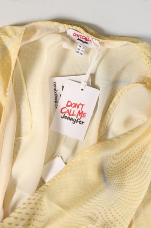 Дамска блуза Jennyfer, Размер XS, Цвят Жълт, Цена 12,40 лв.