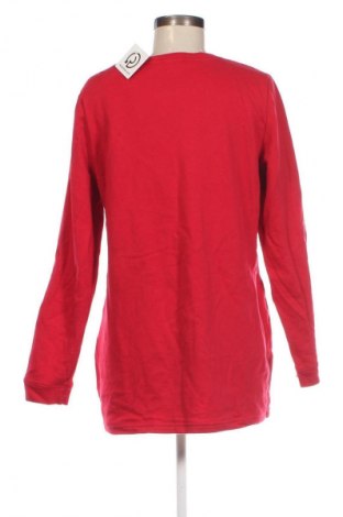 Γυναικεία μπλούζα John Baner, Μέγεθος M, Χρώμα Κόκκινο, Τιμή 6,46 €