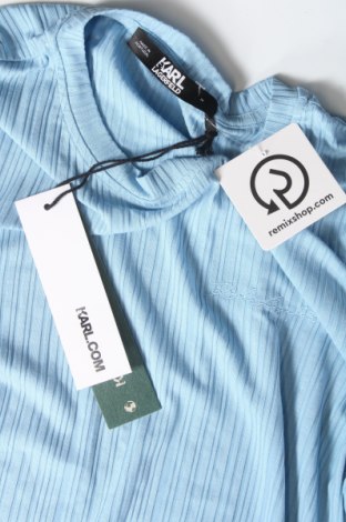 Дамска блуза Karl Lagerfeld, Размер M, Цвят Син, Цена 125,95 лв.