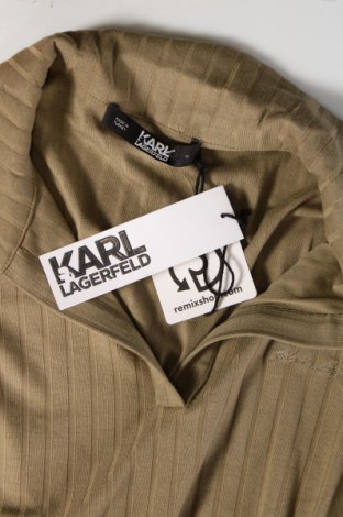 Bluzka damska Karl Lagerfeld, Rozmiar XL, Kolor Zielony, Cena 335,71 zł