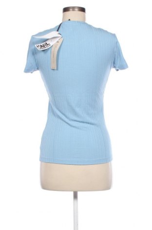 Дамска блуза Karl Lagerfeld, Размер S, Цвят Син, Цена 119,08 лв.