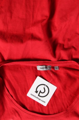 Damen Shirt Karstadt, Größe M, Farbe Rot, Preis 5,54 €