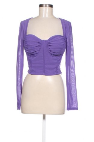 Bluză de femei Katy Perry exclusive for ABOUT YOU, Mărime L, Culoare Mov, Preț 139,31 Lei