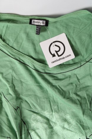 Дамска блуза Kenny S., Размер L, Цвят Зелен, Цена 34,00 лв.