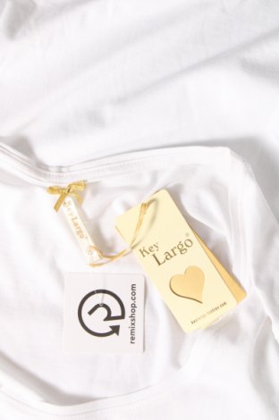 Γυναικεία μπλούζα Key Largo, Μέγεθος XXL, Χρώμα Λευκό, Τιμή 21,43 €