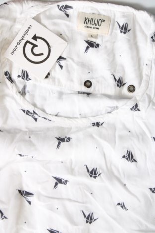 Damen Shirt Khujo, Größe L, Farbe Weiß, Preis 16,70 €