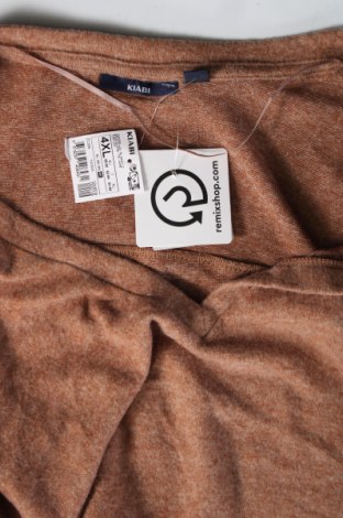 Дамска блуза Kiabi, Размер 3XL, Цвят Кафяв, Цена 31,00 лв.